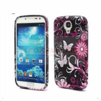 CAPA TPU PERSONALIZADA BORBOLETA SAMSUNG I9500 S4